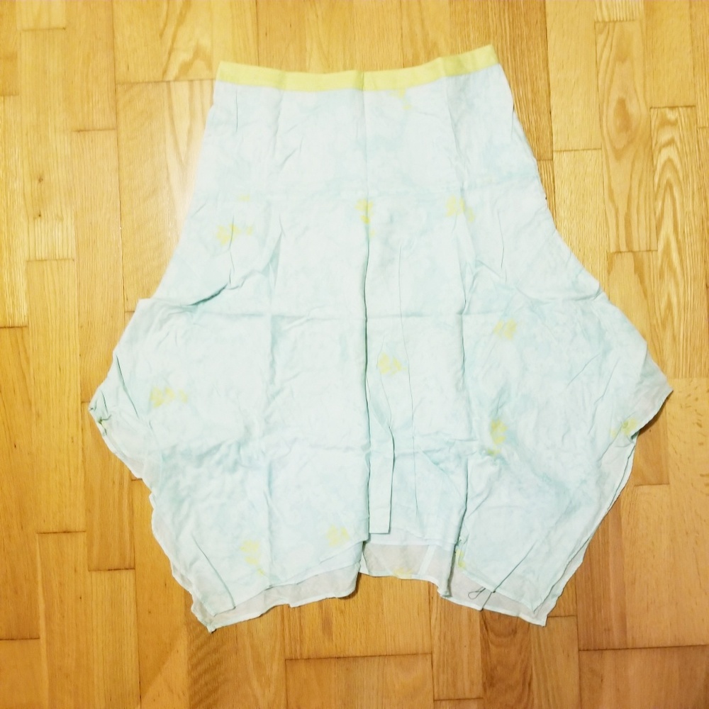City DKNY Blue Summer Asymmetrical Skirt